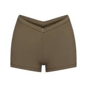 SKIMS Soft Lounge V Waist Short in Army